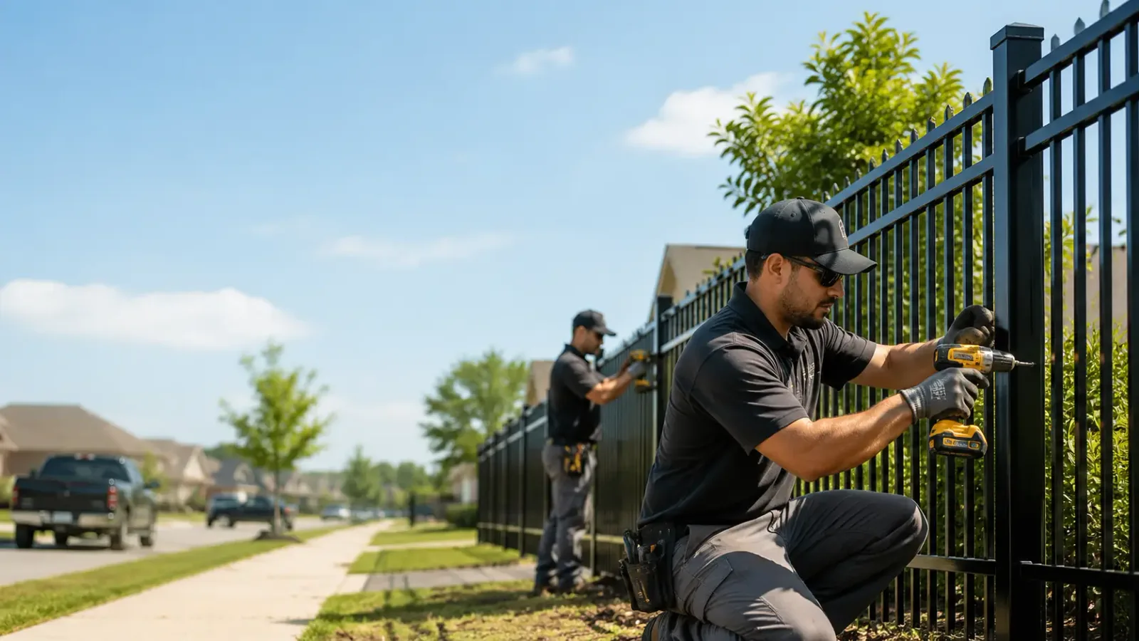 Metal Fence Installation in Sandersville, MS